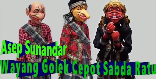 Cepot Sabda Ratu Wayang Golek