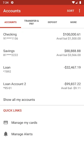 Prospect Bank eMobile screenshot 3