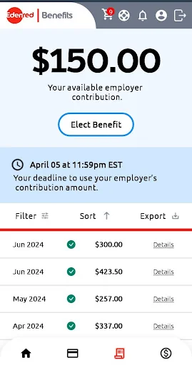 Edenred Benefits screenshot 4