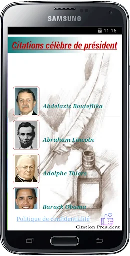 Citations célèbre de Président