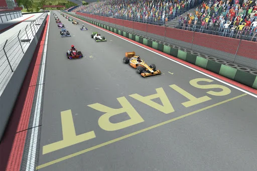 Kart vs Formula racing screenshot 1