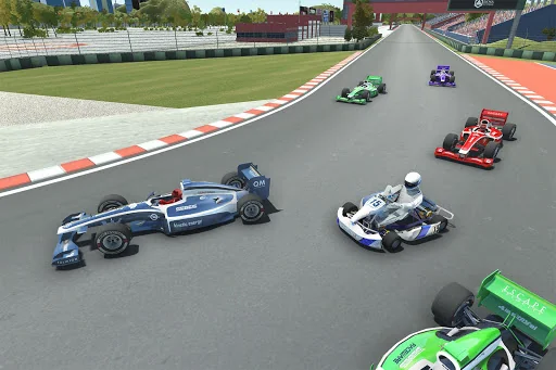 Kart vs Formula racing screenshot 3