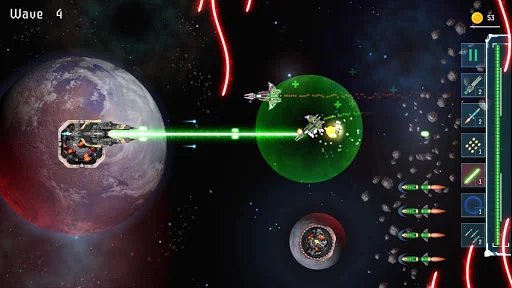 Galactic War - Space Shooter screenshot 2