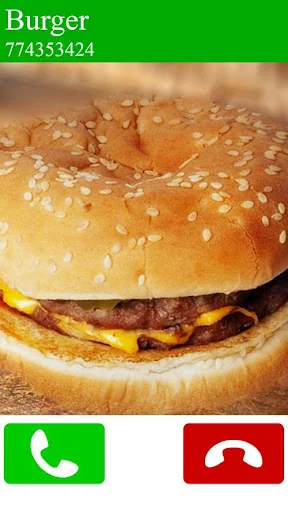 fake call burger game