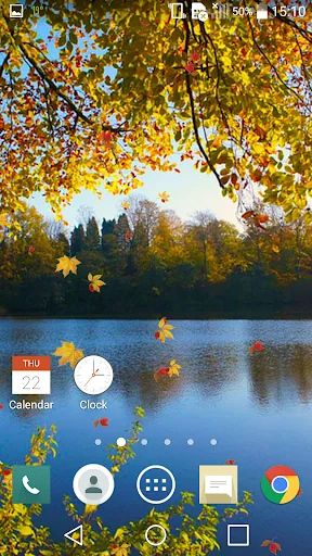 Falling Leaves Live Wallpaper screenshot 3