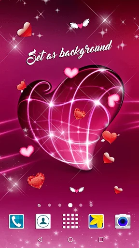 Love Heart Live Wallpaper screenshot 4