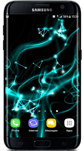 Flow Particles 3D Live Wallpap