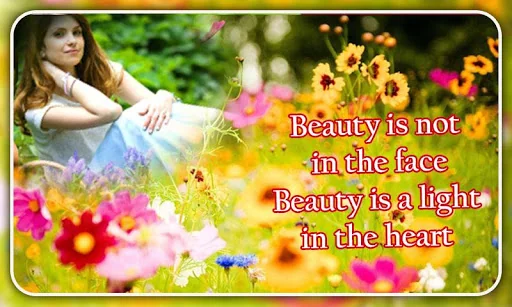 Flower Photo Frames & Text, St