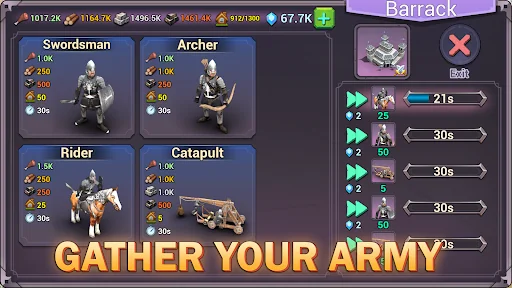 Shadows of Empires: PvP RTS screenshot 3