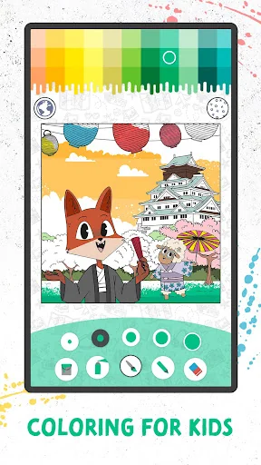 Coloring with Fox and Sheep