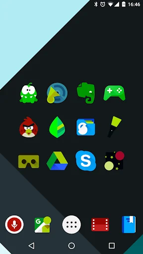 Iride UI is Dark - Icon Pack screenshot 2