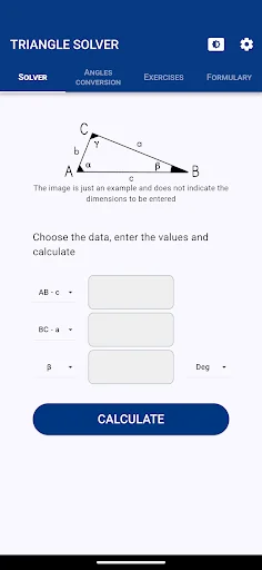 Triangle solver
