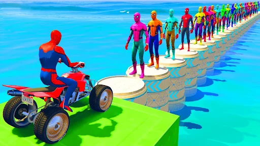 ATV Quads Bike Stunt Racing 3D