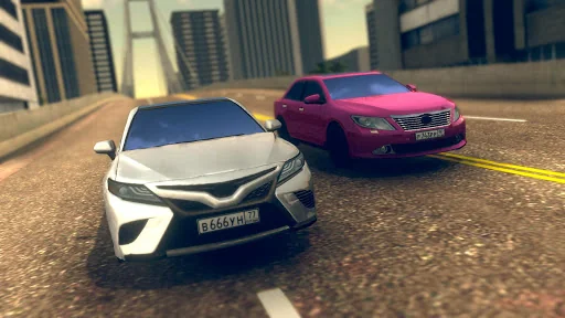 Camry Car Driving Simulator screenshot 1