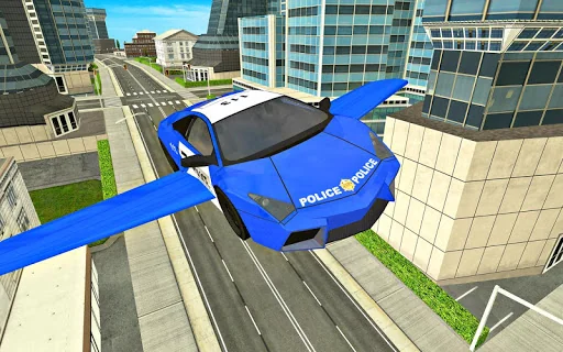 Flying Car Game Robot Game screenshot 2