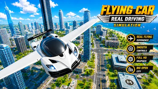 Flying Car Game driving