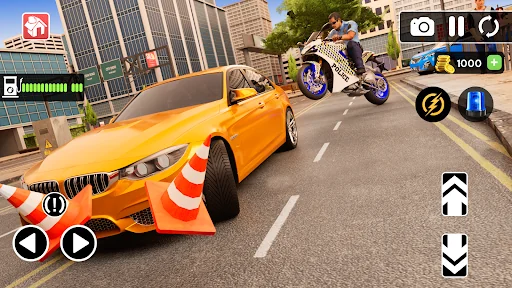 Motorbike 3D: Police Bike Game screenshot 2
