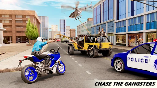 Police Bike game Car game screenshot 1