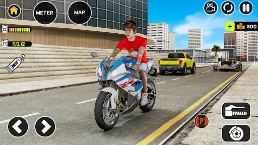 Motorcycle simulator offline screenshot 1