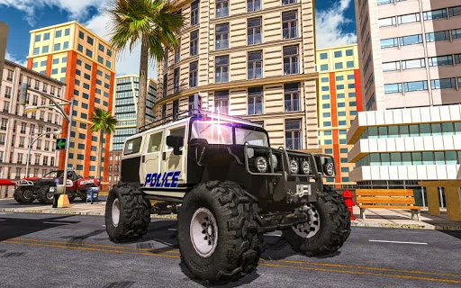 Police Truck Game Simulator screenshot 1