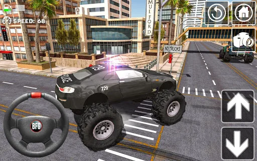 Police Truck Game Simulator screenshot 2