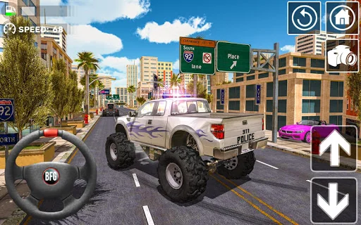Police Truck Game Simulator screenshot 3