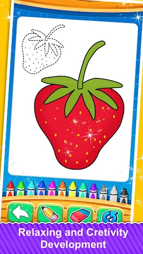 Fruits & Vegetables Coloring