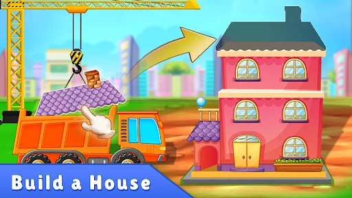Kids Construction Truck Game