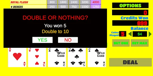 Deuces Wild - Video Poker screenshot 4