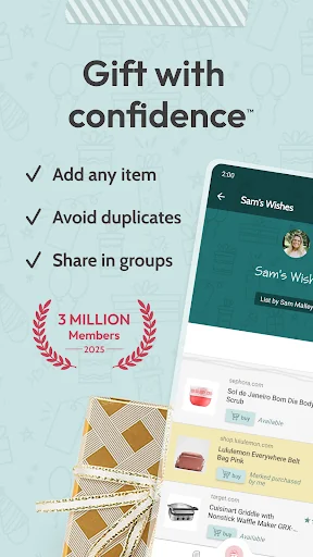 Giftster - Wish List Registry