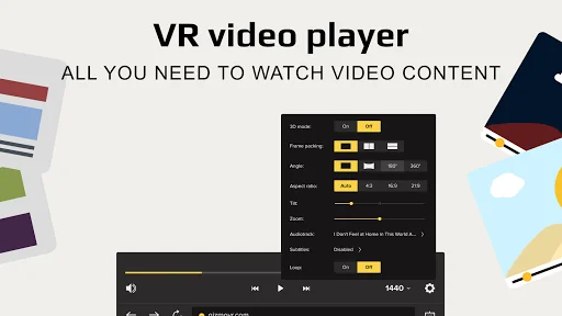 Gizmo VR Video Player: 360 Vir screenshot 2