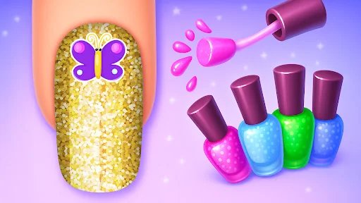 Gel Nail Polish Salon Nail Art