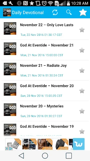God is at Eventide Devotional