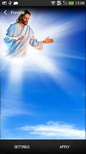 God Live Wallpaper screenshot 1