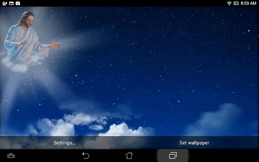 God Live Wallpaper screenshot 2