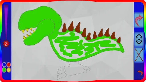 Dino Paint: Jurassic period
