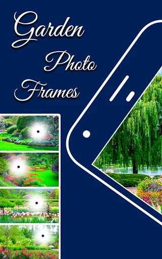 Garden photo editor:  frames