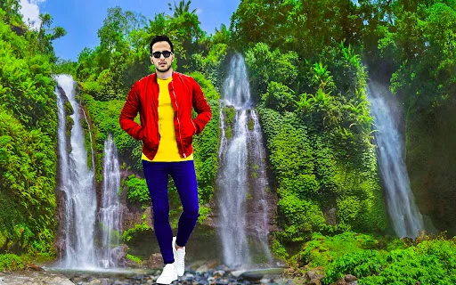 Waterfall photo editor frames screenshot 1