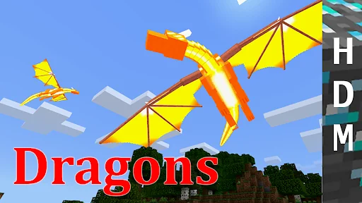 Dragon mod for Minecraft PE