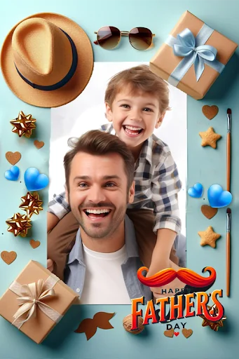 Father's day photo frame 2026