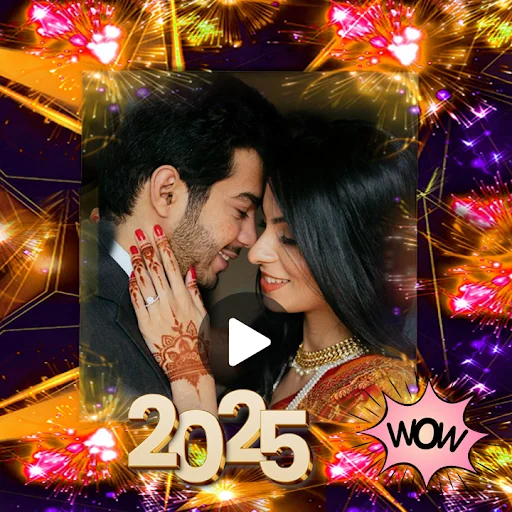 New Year Video Maker 2025 screenshot 1