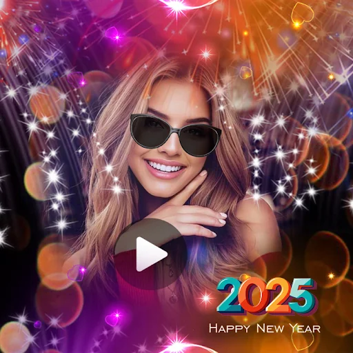 New Year Video Maker 2025 screenshot 2
