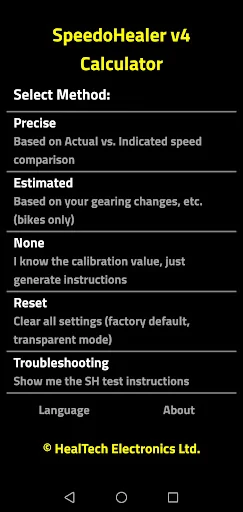 SHv4 Calculator (SH)