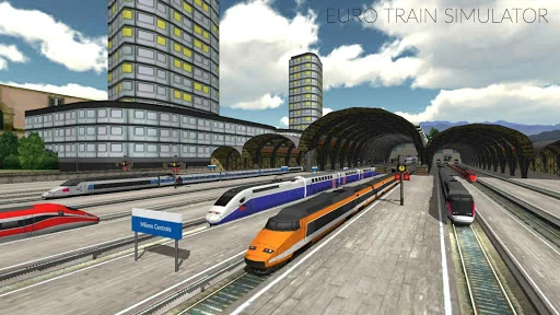 Euro Train Simulator: Game screenshot 1