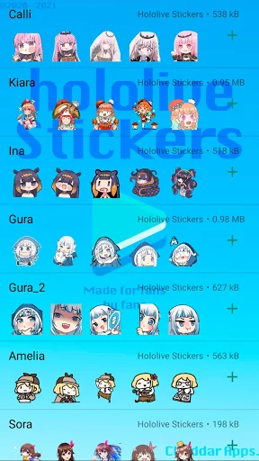 Hololive Stickers screenshot 1