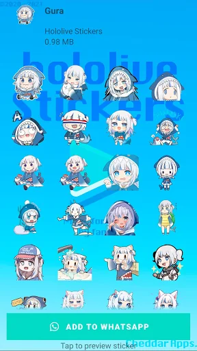 Hololive Stickers screenshot 4