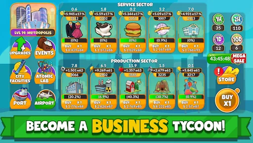 Holyday City Tycoon: Idle Reso
