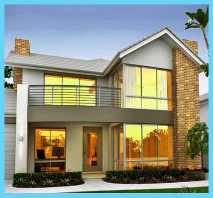 Minimalist Two-Story House