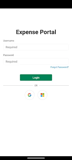 Expense Portal