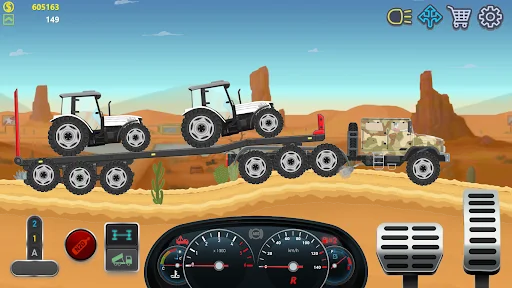 Trucker Real Wheels: Simulator screenshot 2